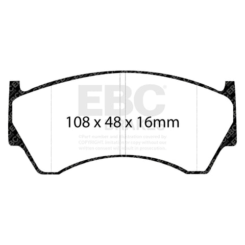 EBC Brakes Pad and Disc Full vehicle Kit (PD40K1345) Image 5