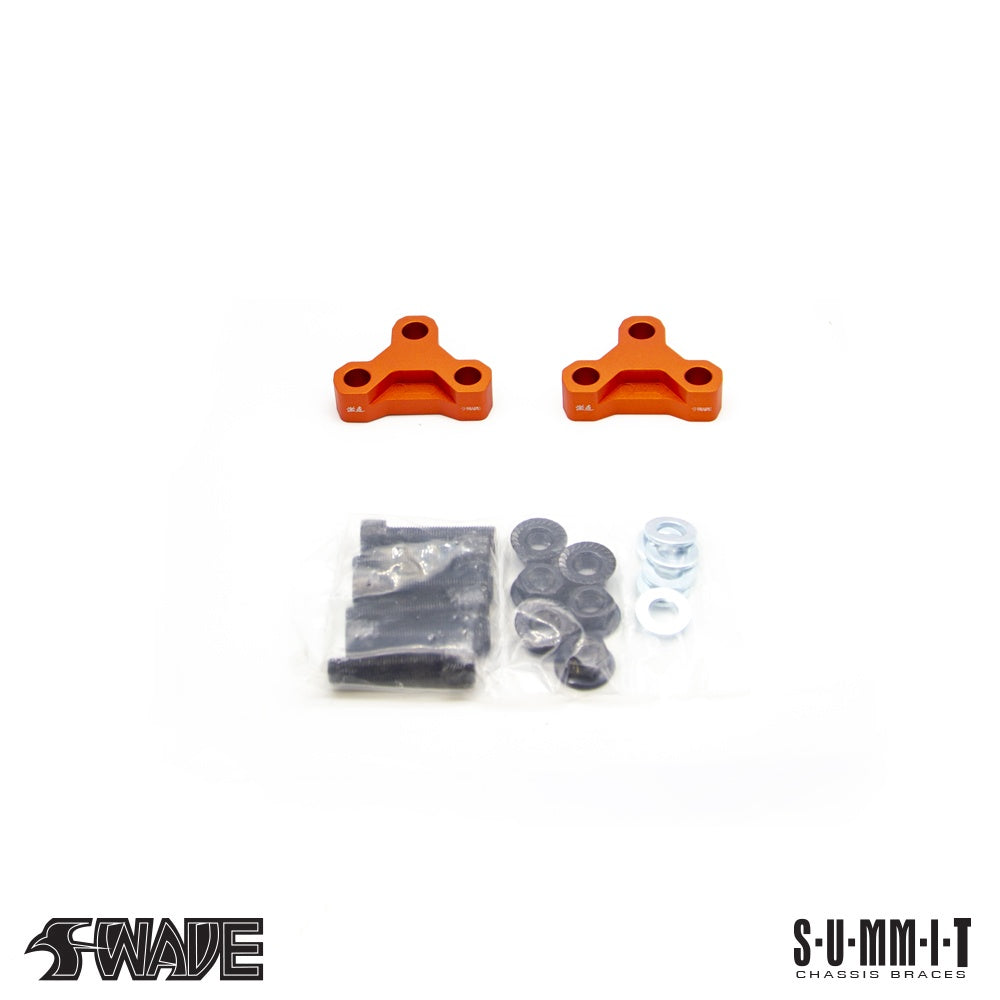 SWAVE &amp; SUMMIT Roll Center Adjuster Plates for Toyota Yaris GR Image 1