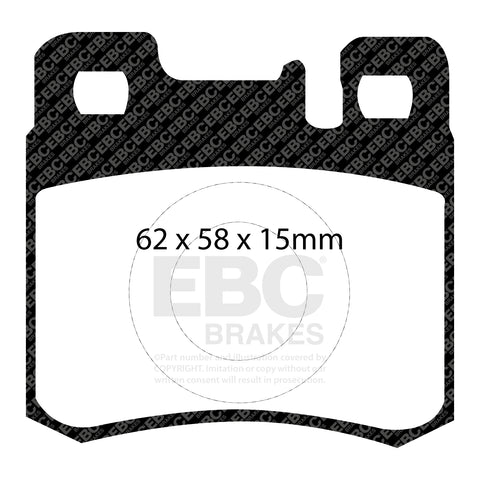 EBC Brakes Pad and Disc Kit (PDKR611) Image 1