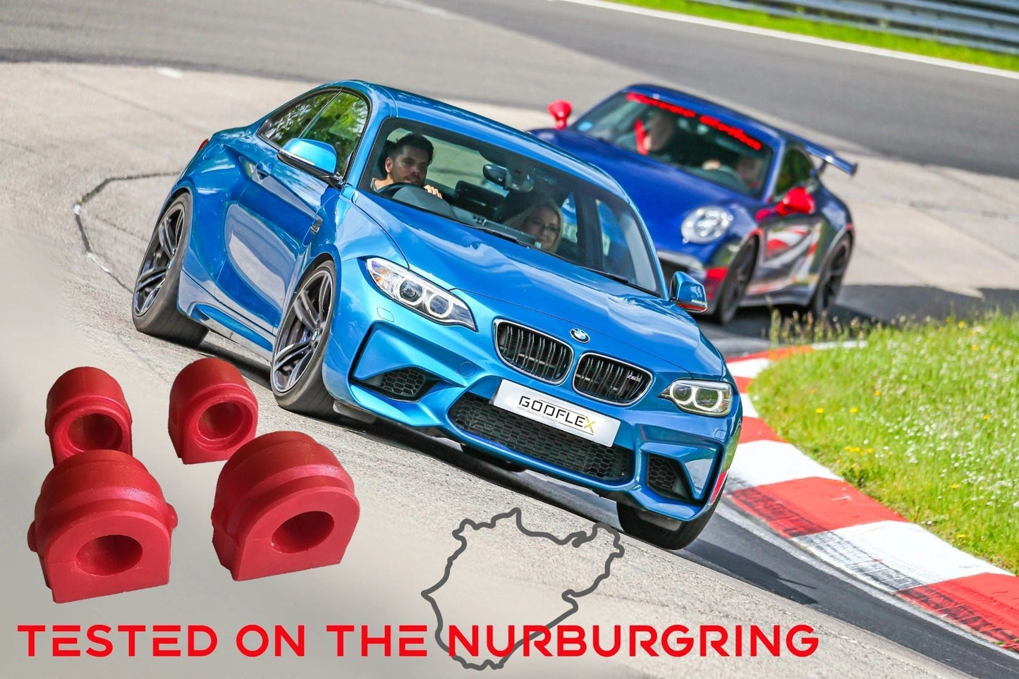 BMW M2 F87 (2016-2020) Front Anti-Roll Bar Bushes 28mm