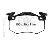 EBC Brakes Pad and Disc Kit (PDKR716) Image 2