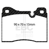 EBC Brakes Pad and Disc Full vehicle Kit (PD40K2261) Image 4