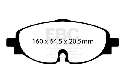 EBC Brakes Pad and Disc Full vehicle Kit (PD40K2599)