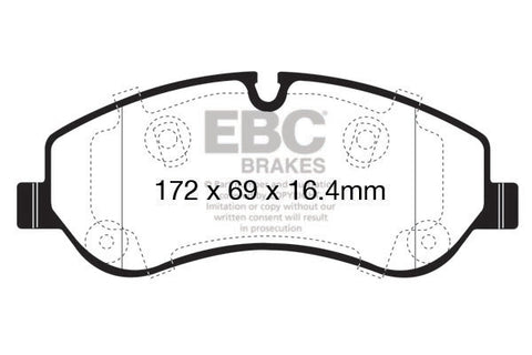 EBC Brakes Pad and Disc Kit (PDKF2332) Image 1