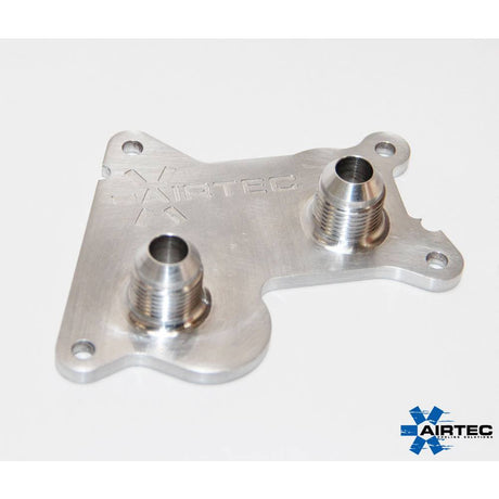 AIRTEC Motorsport Oil Cooler Adapter Plate ONLY for Mini Cooper S R53 Image 1