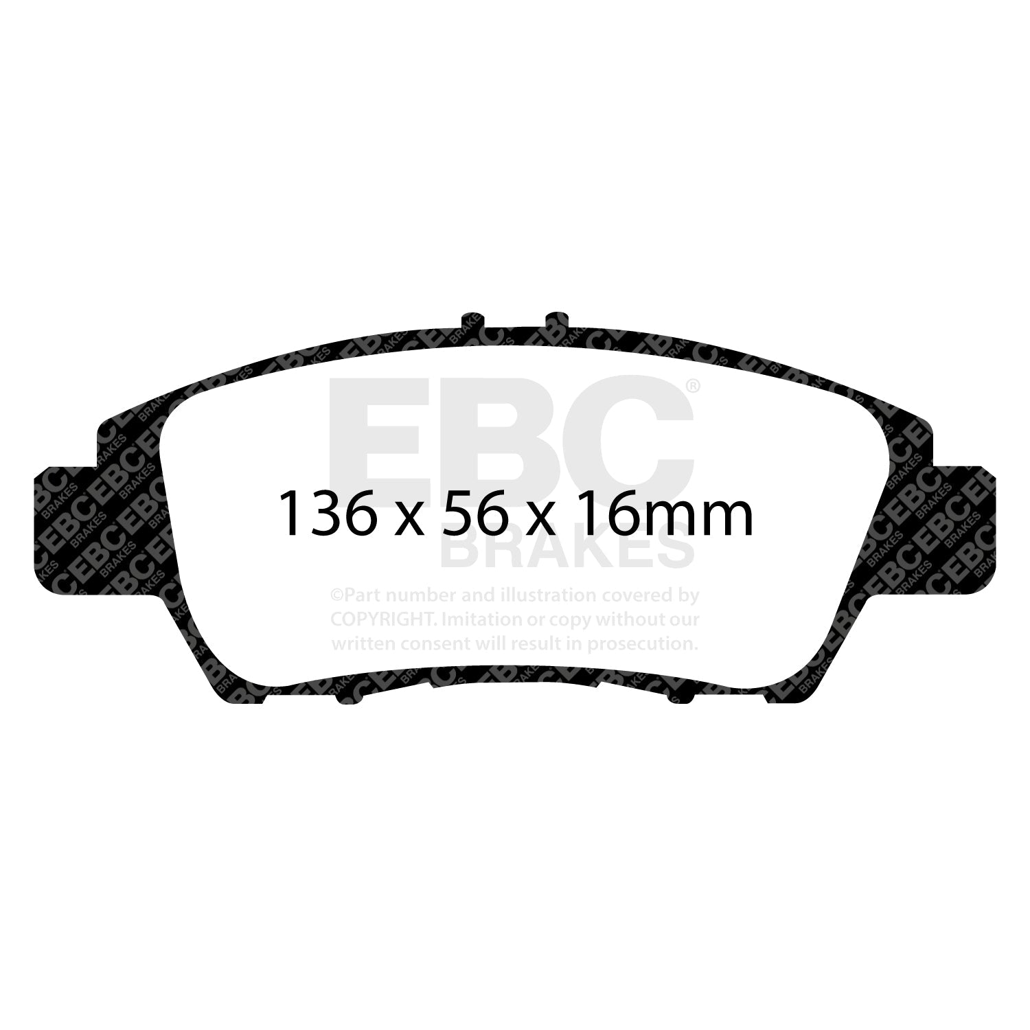 EBC Brakes Pad and Disc Kit (PD11KF1228) Image 1