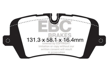 EBC Greenstuff 6000 Series Truck and SUV Brake Pad Set (DP62161) Image 3