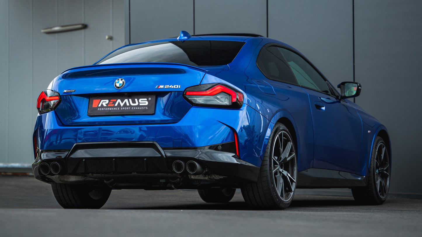 Sport Exhaust System for BMW G42 Coupe Sport Exhaust | 4x 84mm Carbon Race Tips