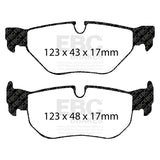 EBC Brakes Pad and Disc Kit (PDKR118) Image 3