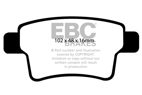EBC Brakes Pad and Disc Full vehicle Kit (PD40K519)