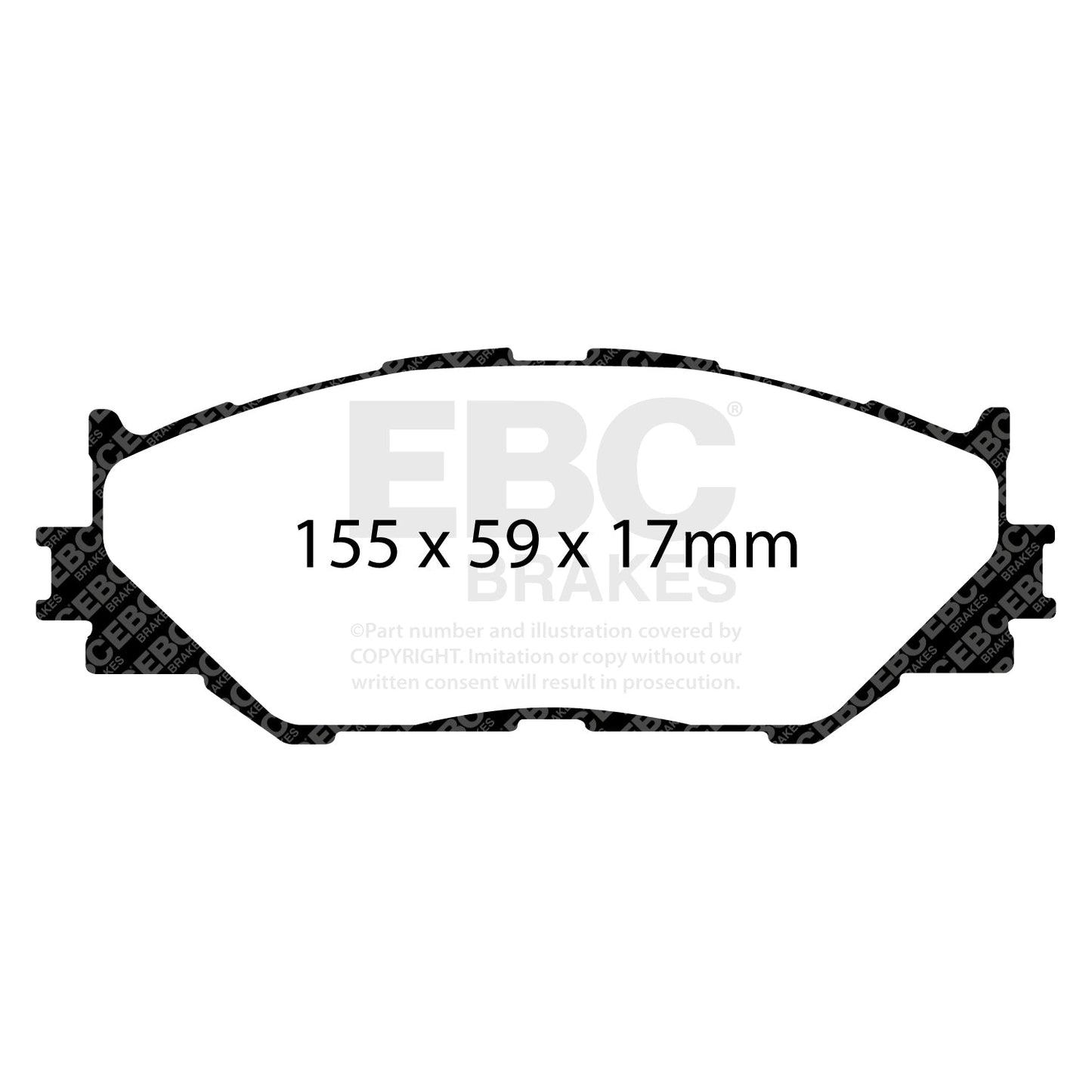 EBC Brakes Pad and Disc Kit (PD11KF688)
