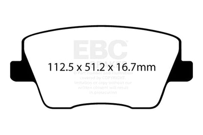 EBC Brakes Pad  and  Disc Kit (PD01KR1031)