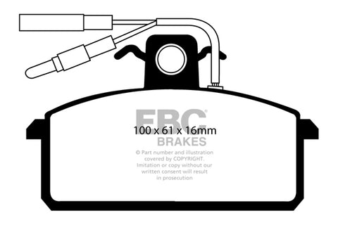 EBC Brakes Pad and Disc Kit (PDKF1035)