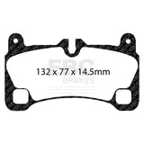 EBC Brakes Pad and Disc Kit (PD04KR363) Image 3