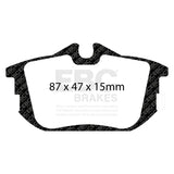 EBC Brakes Pad and Disc Kit (PDKR623) Image 1