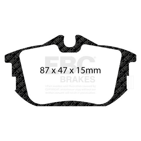 EBC Brakes Pad and Disc Kit (PDKR623) Image 1