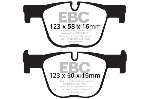 EBC Brakes Pad and Disc Kit (PD03KR131) Image 4