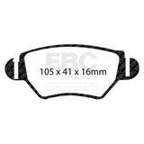 EBC Brakes Pad and Disc Kit (PDKR692) Image 1