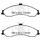 EBC Brakes Pad and Disc Kit (PDKF822) Image 2