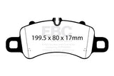 EBC Racing RP-X Track and Race Brake Pads (DP82307RPX) Image 1