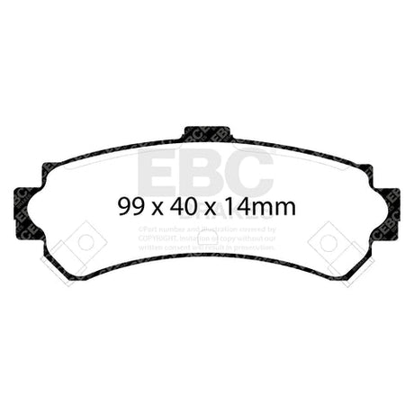 EBC Brakes Pad and Disc Kit (PDKR646) Image 1