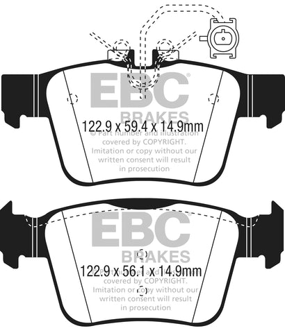 EBC Ultimax OE Replacement Brake Pad Set (DPX2315) Image 3