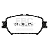 EBC Greenstuff 2000 Series Sport Brake Pad Set (DP21642) Image 3