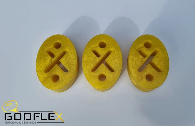 Ford Fiesta MK8 2017- On Inc ST Uprated Rigid Exhaust Hanger Rear Bush Kit