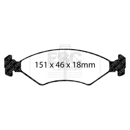 EBC Brakes Pad and Disc Kit (PD08KF223)