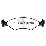 EBC Brakes Pad and Disc Kit (PDKF726) Image 4