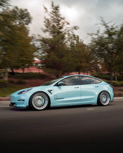 Adro Carbon Fibre V2 Side Skirts Tesla Model 3 | 2x2 | Tesla Model 3