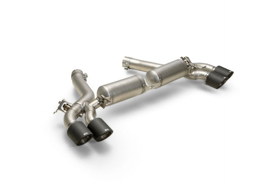 Sport Exhaust Bundle for BMW M5 F90 Racing Sport Silencer | 4x 100mm Titanium Brushed Tips