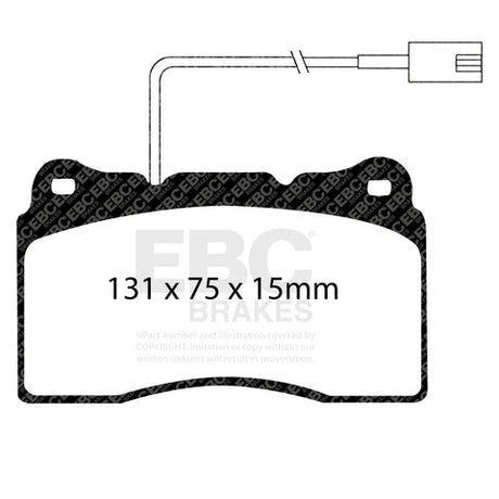 EBC Brakes Pad and Disc Kit (PDKF066) Image 2