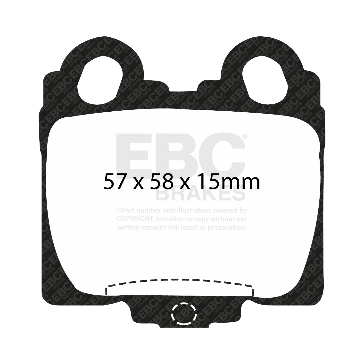 EBC Brakes Pad and Disc Full vehicle Kit (PD40K1073) Image 2