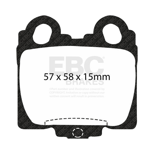 EBC Brakes Pad and Disc Full vehicle Kit (PD40K1073) Image 2