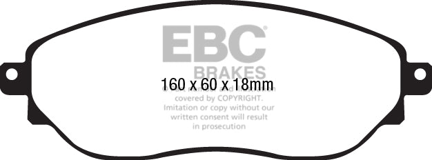 EBC Brakes Pad and Disc Full vehicle Kit (PD40K2407)