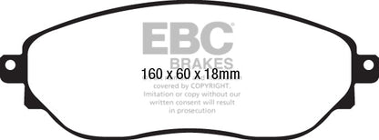 EBC Brakes Pad and Disc Full vehicle Kit (PD40K2407)