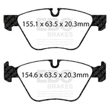 EBC Brakes Pad and Disc Kit (PD03KF182) Image 4