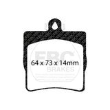 EBC Brakes Pad and Disc Kit (PDKR572) Image 4