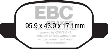 EBC Brakes Pad and Disc Full vehicle Kit (PD40K2396)