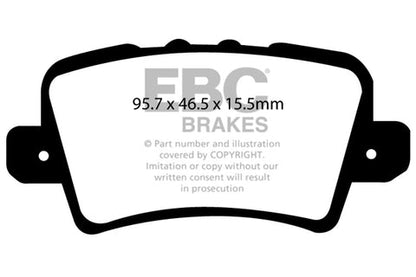 EBC Brakes Pad and Disc Kit (PD04KR377) Image 1