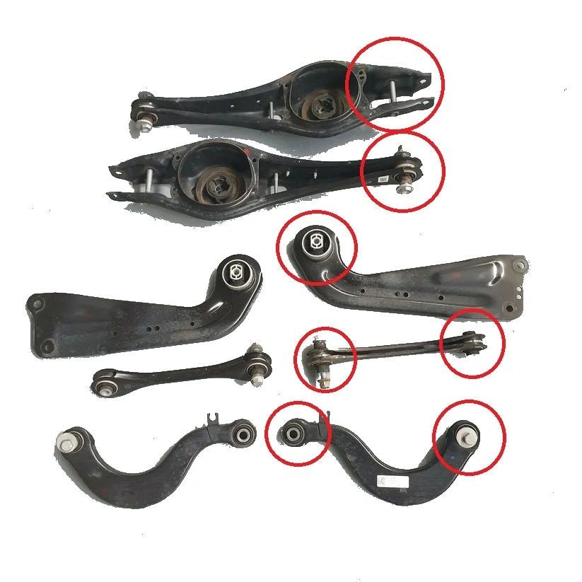 VW Golf MK7/7.5 GTI (2012-2020) Full Front & Rear Suspension Arms & Anti Roll Bar Bushes