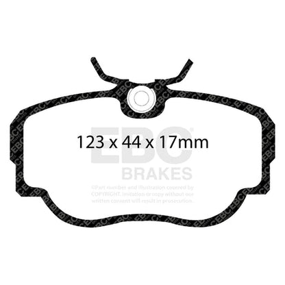 EBC Brakes Pad and Disc Kit (PD03KF183) Image 1