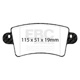 EBC Brakes Pad and Disc Kit (PDKR683) Image 4