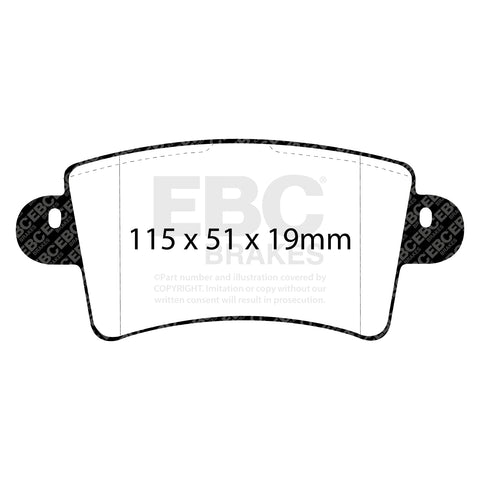 EBC Brakes Pad and Disc Full vehicle Kit (PD40K1408)