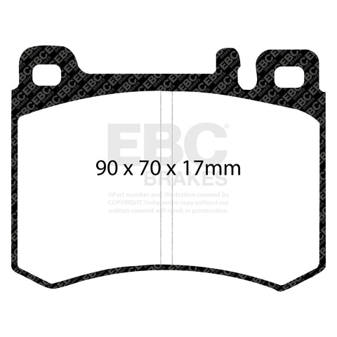 EBC Brakes Pad and Disc Full vehicle Kit (PD40K1282)