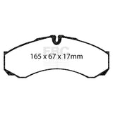 EBC Brakes Pad and Disc Kit (PDKF978) Image 2