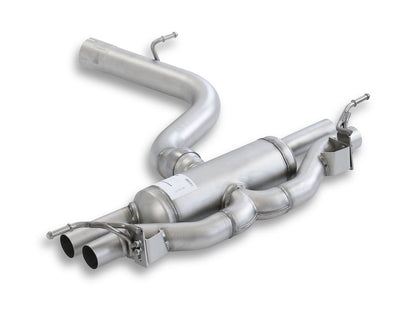 GPF Back Exhaust System for Audi S3 Limo Facelift GY (MY 2024-) Rear Silencer | 4x 102mm Chrome R-Logo Tips