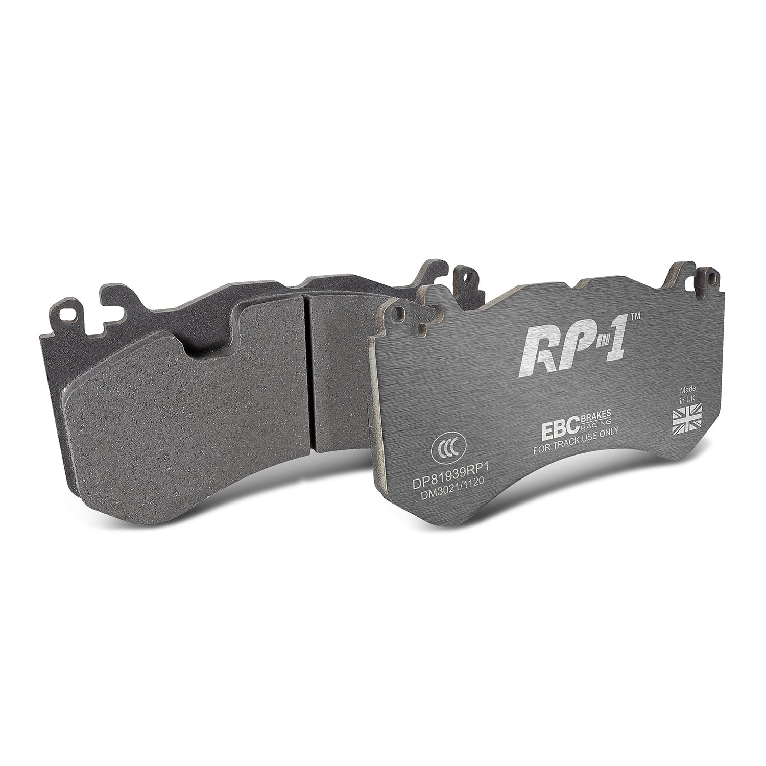 EBC Racing RP-1 Track and Race Brake Pads (DP81939RP1) Image 2
