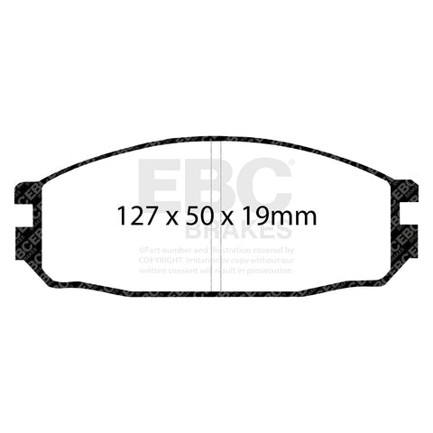 EBC Brakes Pad and Disc Full vehicle Kit (PD40K2078) Image 1